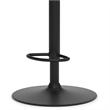 Archer Bentwood Adjustable Swivel Bar Stool Vegan Faux Leather