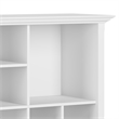 Amherst SOLID WOOD 44x44 inch Transitional Bookcase and Storage Unit in White