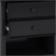 Amherst SOLID WOOD 24 inch Wide  Bedside Nightstand Table in Black