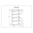 Erina ACACIA WOOD and Metal 66x36