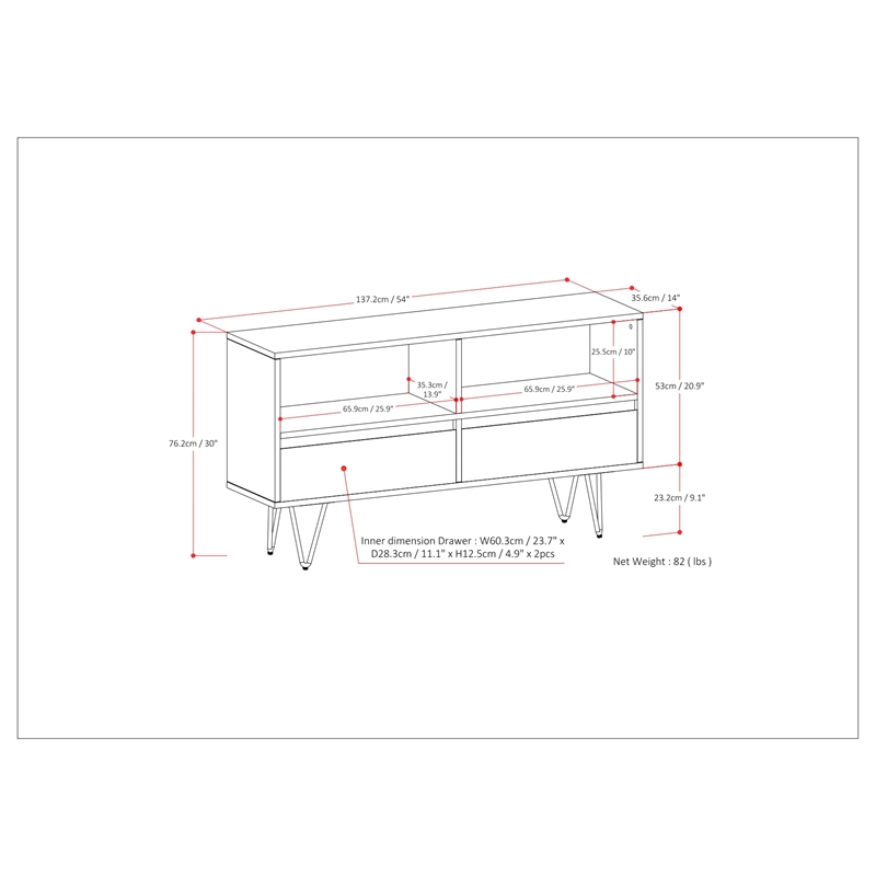 Chase ACACIA WOOD and Metal 54