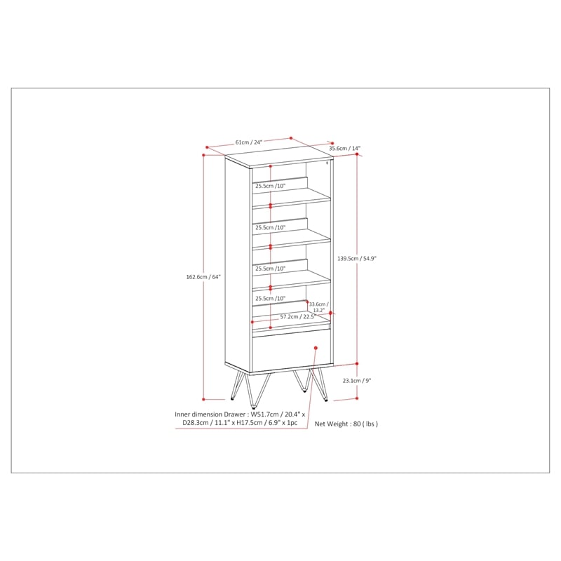 Chase SOLID WOOD and Metal 24