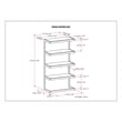 Erina SOLID WOOD and Metal 66x36