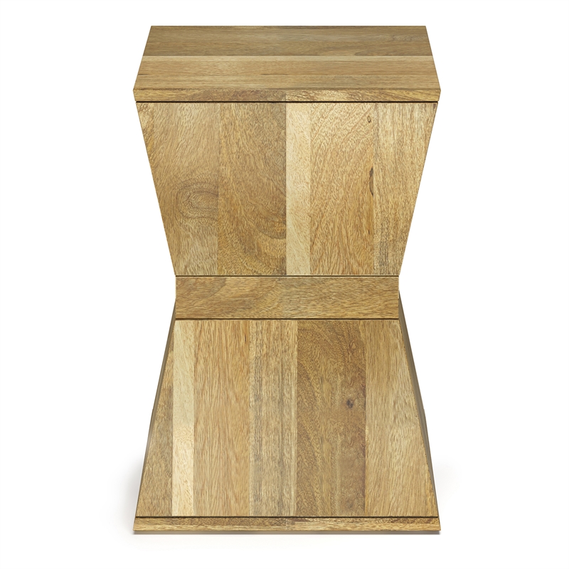Westfield 14 inch Wide Mango Wood Side Table in Natural