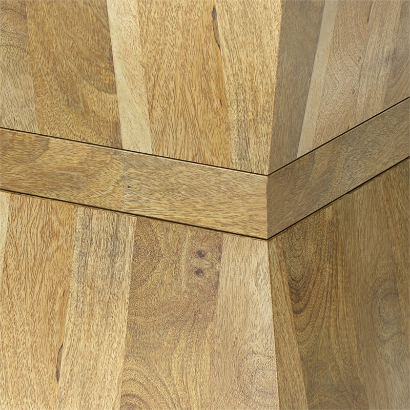 Westfield 14 inch Wide Mango Wood Side Table in Natural