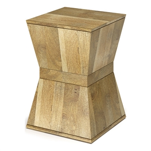 Westfield 14 inch Wide Mango Wood Side Table in Natural