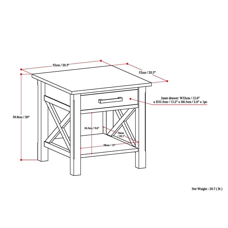 Kitchener SOLID WOOD 21