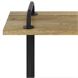 Berkeley SOLID MANGO WOOD 42 inch Wide Industrial Entryway Bench in Natural