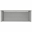 Amherst 48 inch Wide Solid Wood Transitional Entryway Bench in Fog Gray