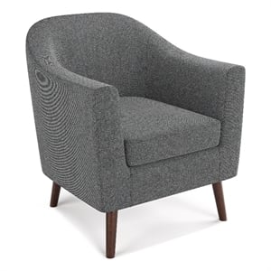 Thorne 30 inch Wide Accent Chair in Shadow Gray
