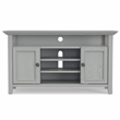 Amherst 54 inch Wide Solid Wood Transitional TV Stand in Fog Gray