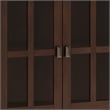 Artisan SOLID WOOD 66 inch Wide  Wide 4 Door Storage Cabinet in Russet Brown