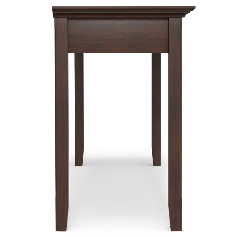Amherst SOLID WOOD Transitional 54 inch Wide Desk in Russet Brown