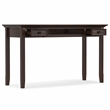 Amherst SOLID WOOD Transitional 54 inch Wide Desk in Russet Brown