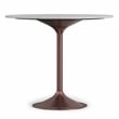 Osborne  and Iron 36 inch x 36 inch Round Contemporary Dining Table in White