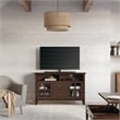 Artisan SOLID WOOD 48 inch Wide Contemporary TV Media Stand in Russet Brown