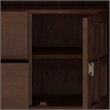 Artisan SOLID WOOD 48 inch Wide Contemporary TV Media Stand in Russet Brown