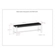 Dahlia SOLID WOOD 18x46
