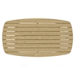 Bayshore Contemporary 4Pcs Outdoor Conversation Set in Natural Polyester Fabric