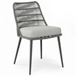 Beachside Contemporary 9 Piece Outdoor Dining Set in Gray