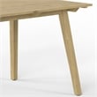 Kona Contemporary 6 Piece Outdoor Dining Set in Light Teak / Pebble Gray
