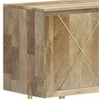 Simpli Home Jager Contemporary Solid Wood Sideboard Buffet in Natural