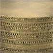 Johnsen 29.5 inch Wide Boho Metal Coffee Table in Antique Gold Iron & Assembled