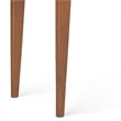 Harper SOLID HARDWOOD 54 inch Wide Modern Console Sofa Table in Teak Brown
