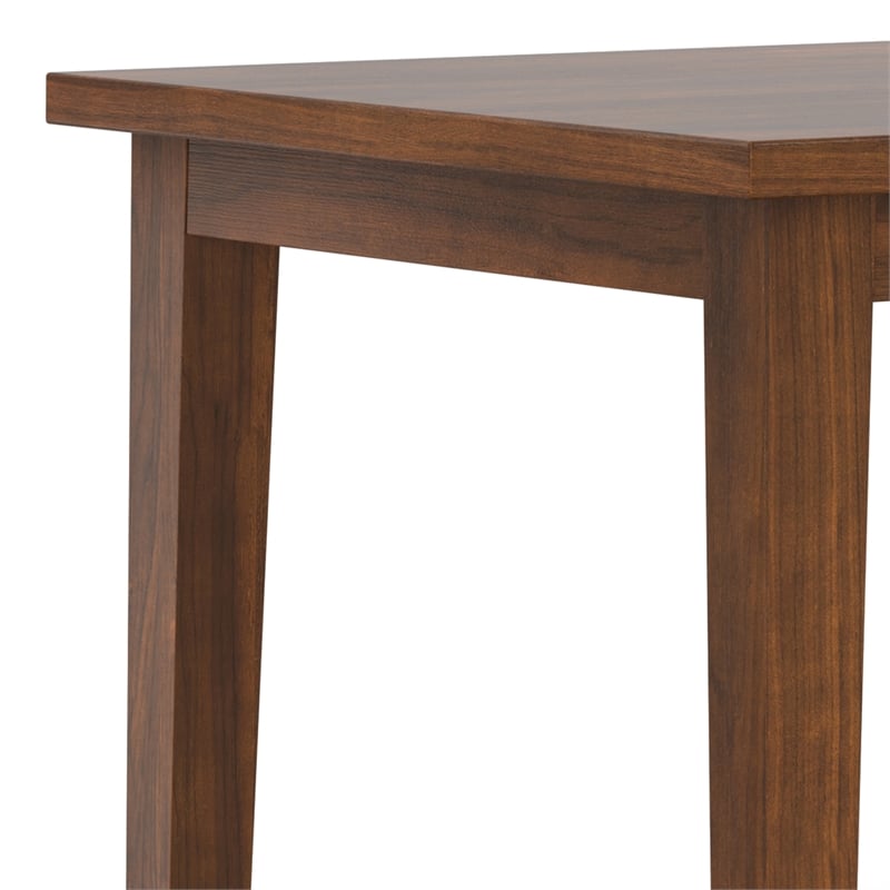 Eastwood Walnut 66x40 inch Rectangle Contemporary Dining Table in Walnut