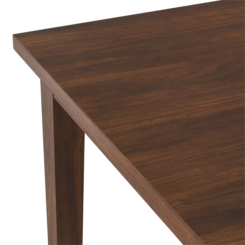 Eastwood Walnut 66x40 inch Rectangle Contemporary Dining Table in Walnut
