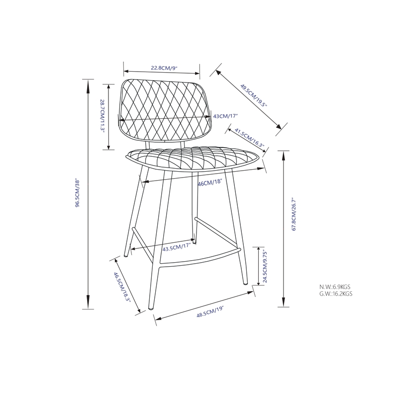 Simpli Home Raya 26.7