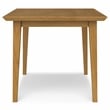 Colby Oak 60 inch x 36 inch Rectangle Contemporary Modern Dining Table in Oak