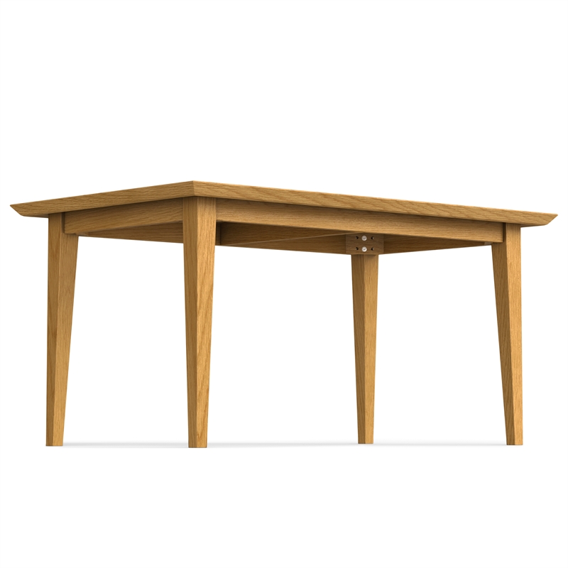 Colby Oak 60 inch x 36 inch Rectangle Contemporary Modern Dining Table in Oak