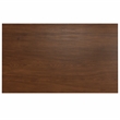 Simpli Home Wilson Rectangle Contemporary Wood Dining Table in Walnut Brown