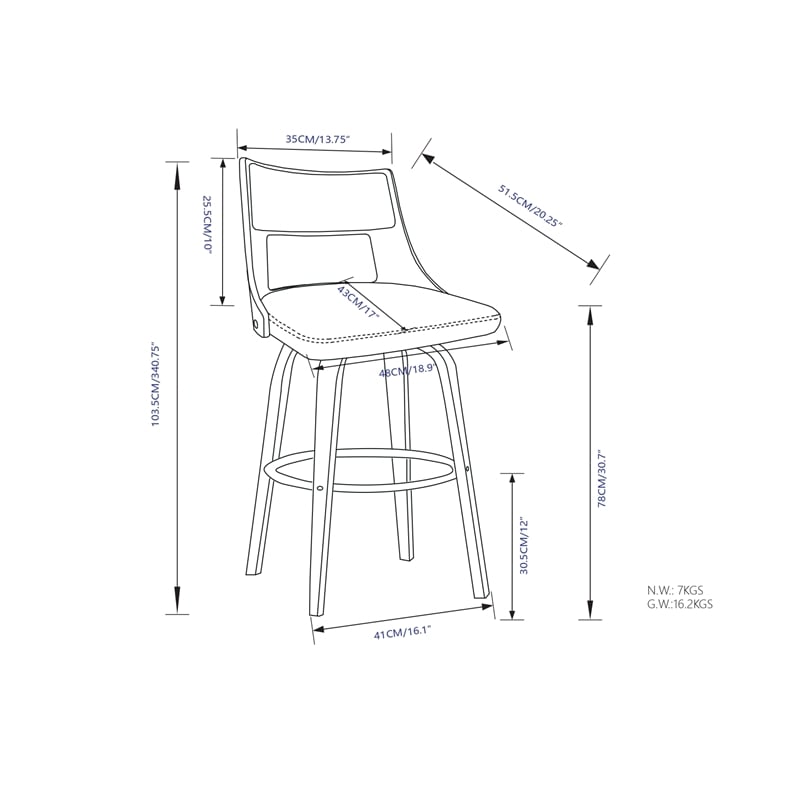 Simpli Home Dallyn 40.75