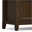Simpli Home Burlington Wood TV Media Stand for TVs up to 80