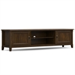 Simpli Home Burlington Wood TV Media Stand for TVs up to 80
