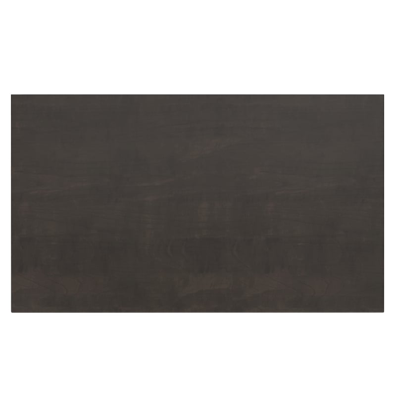 Amherst 24 inch Wide Solid Wood Transitional 5 Shelf Bookcase in Hickory Brown