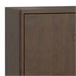 Simpli Home Harper 2-Door Solid Wood Sideboard Buffet/Storage in Walnut Brown
