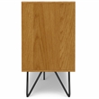 Hunter 60 inch x 18 inch Rectangle Industrial Sideboard Buffet in Oak Veneer