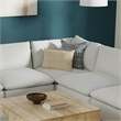 Simpli Home Jasmine Corner Sofa Module in Performance Fabric