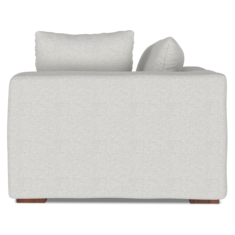 Simpli Home Jasmine Right-Arm Sofa Module in Performance Fabric