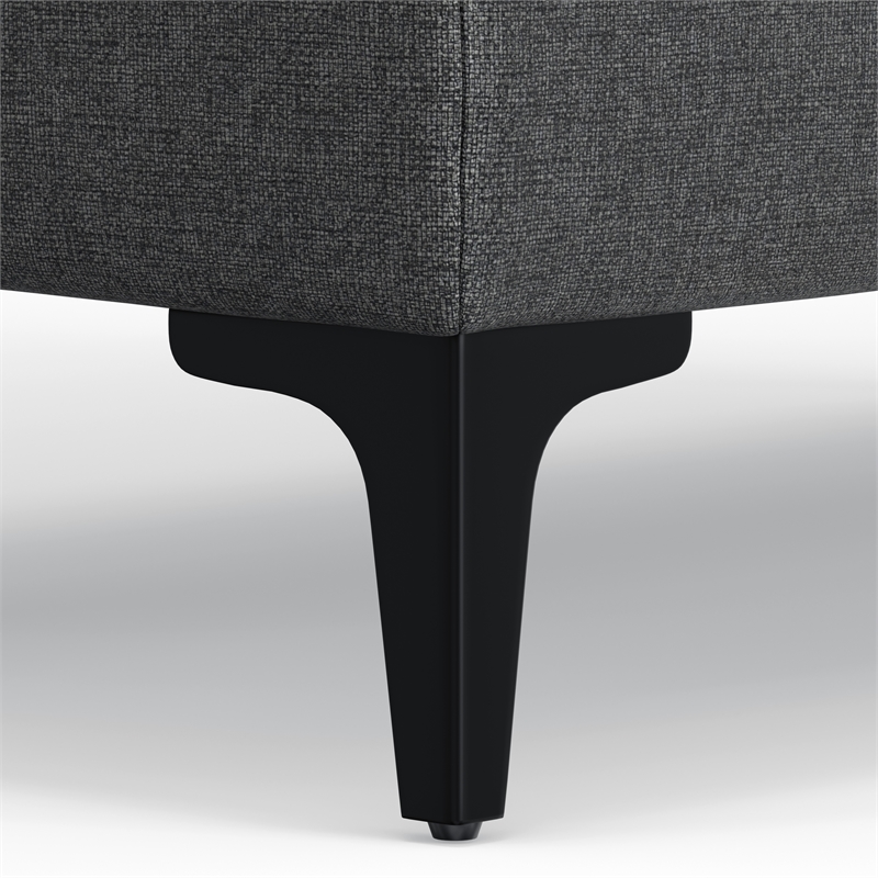Ava Ottoman in Tightly Woven Performance Fabric