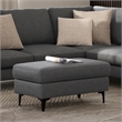 Ava Ottoman in Tightly Woven Performance Fabric