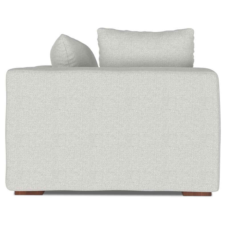 Simpli Home Jasmine Left-Arm Sofa Module in Performance Fabric