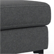 Ava Large Rectangular Ottoman in Tightly Woven Performance Fabric