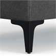 Ava Large Rectangular Ottoman in Tightly Woven Performance Fabric