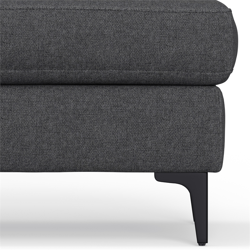 Ava Large Rectangular Ottoman in Tightly Woven Performance Fabric