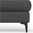 Ava Large Rectangular Ottoman in Tightly Woven Performance Fabric
