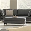 Ava Large Rectangular Ottoman in Tightly Woven Performance Fabric